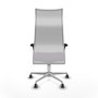 Piqueras y Crespo Chaise de Bureau Albacete Violet et Blanc