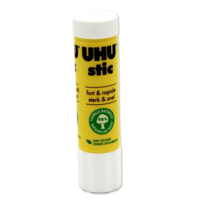 UHU Stick 21g - Colle en bâton transparente, idéale pour le bureau et l'école