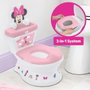 Bright Starts Disney Baby Minnie Pot d'apprentissage 2-en-1 avec réducteur