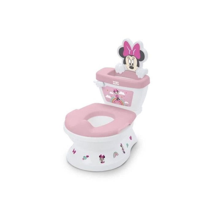 Bright Starts Disney Baby Minnie Pot d'apprentissage 2-en-1 avec réducteur