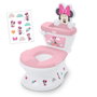 Bright Starts Disney Baby Minnie Pot d'apprentissage 2-en-1 avec réducteur