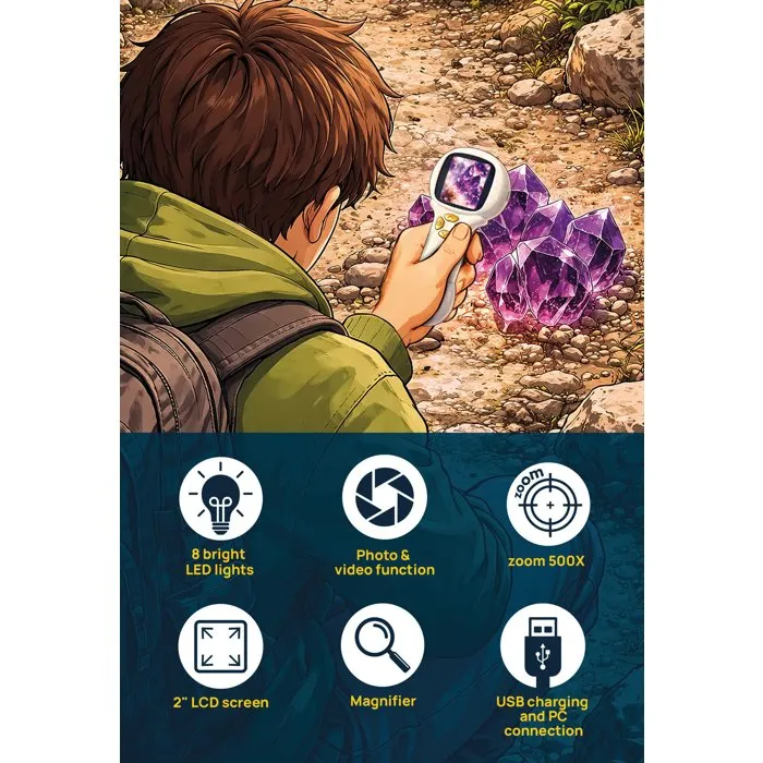 Lisciani Giochi I'm A Genius Explorer Microscope Digital Portable