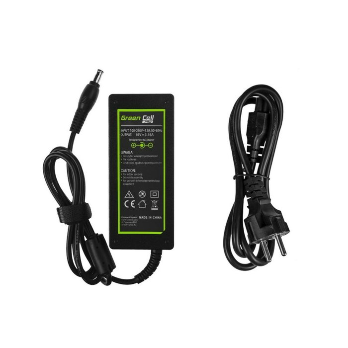Green Cell Chargeur d'ordinateur portable AD20P 60 W