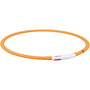 Collier à LED pour Animaux Trixie Orange Taille unique