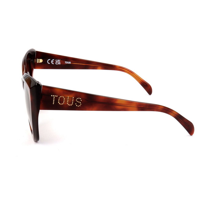 Tous STOC36 09XW Lunettes de soleil femme Monture géométrique Acétate Protection UV400 53 mm 140 mm