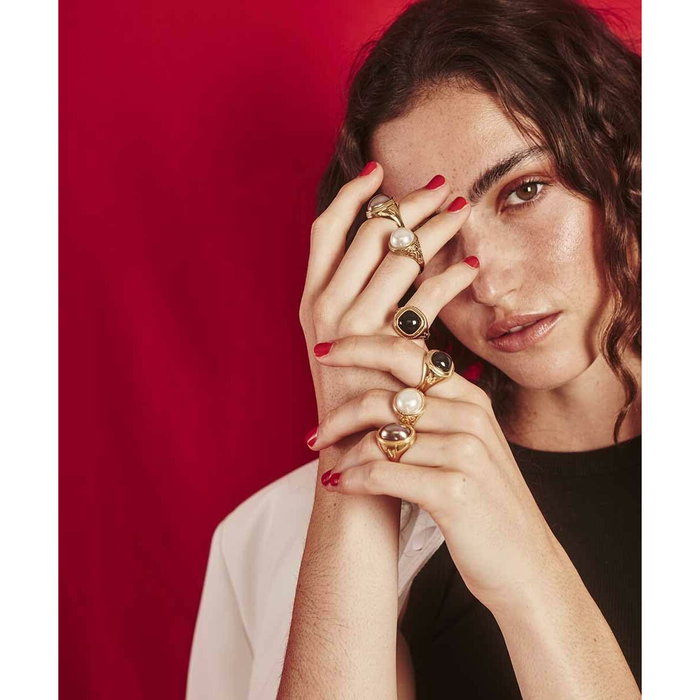 Bague Femme Majorica 17217.07.1.917.010.1 Doré