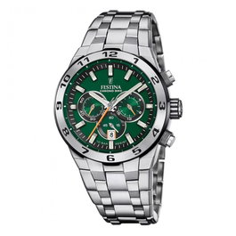 Montre Homme Festina F20670/2 Vert Argenté