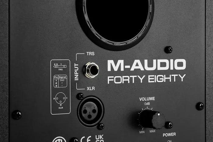MAUDIO Forty Eighty Moniteur de Studio Biamplifié 8" 150W avec Bluetooth - Noir