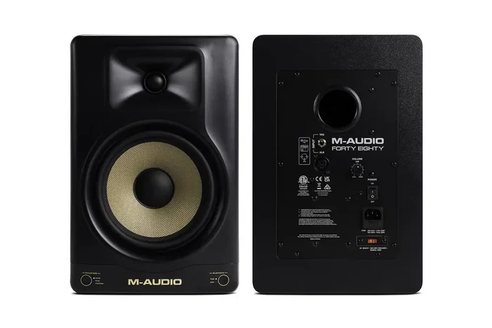 MAUDIO Forty Eighty Moniteur de Studio Biamplifié 8" 150W avec Bluetooth - Noir