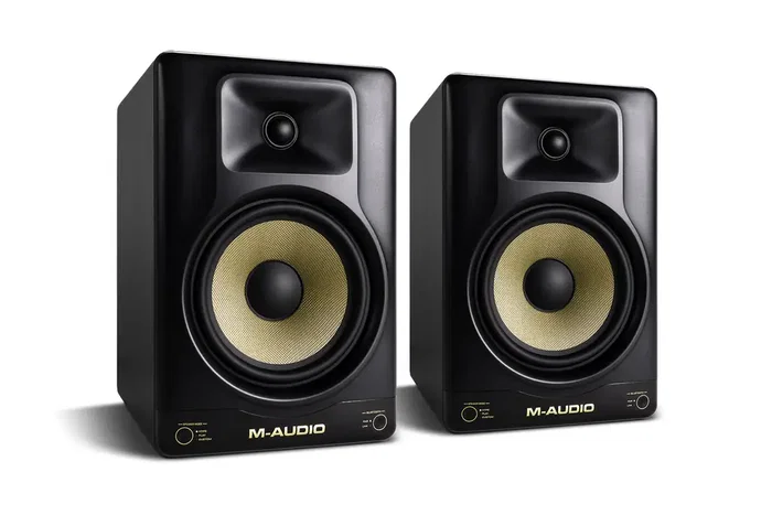MAUDIO Forty Eighty Moniteur de Studio Biamplifié 8" 150W avec Bluetooth - Noir