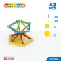 Geomag Super Color Recycled 42 pièces multicolores
