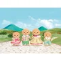 Sylvanian Families - Famille Caniche 4 Personnages - Jouet pour Enfants dès 3 Ans