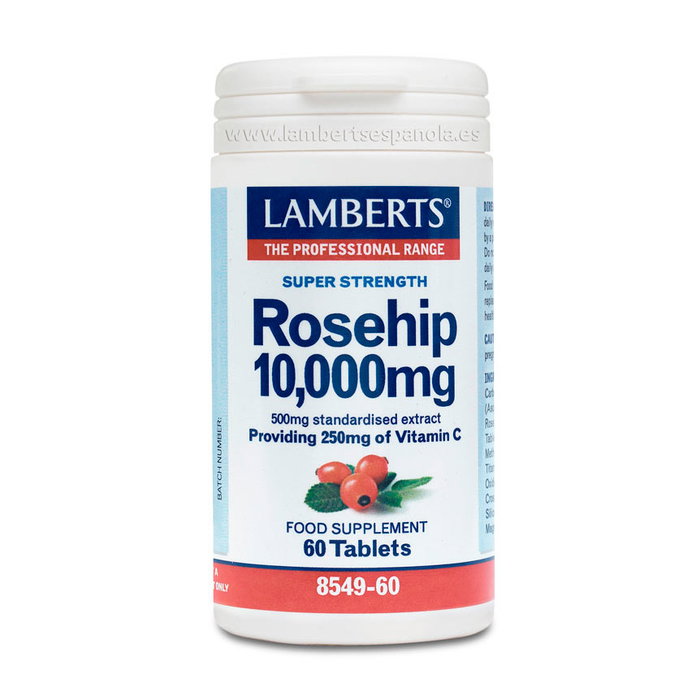 LAMBERTS Escaramujo 10.000mg 60 comprimés LAMBERTS Escaramujo 10.000mg 60 comprimés
