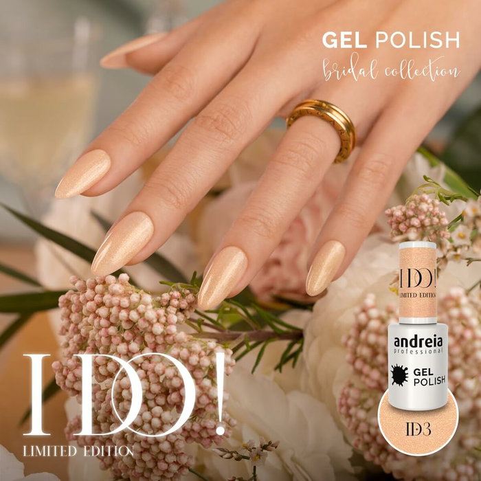 Vernis à ongles en gel Andreia I Do! ID3 Wedding Toast 10,5 ml