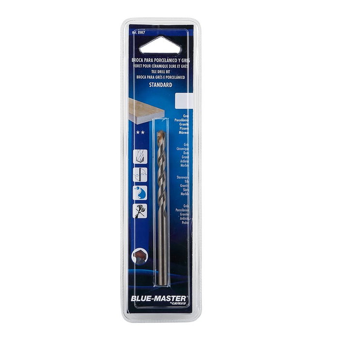 Bluemaster Mèche standard pour grès, porcelaine et ardoise ø4 mm