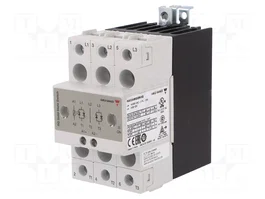 CARLO GAVAZZI RGC2A60D25KKE Relais à semi-conducteur triphasé 25A 42-660VAC