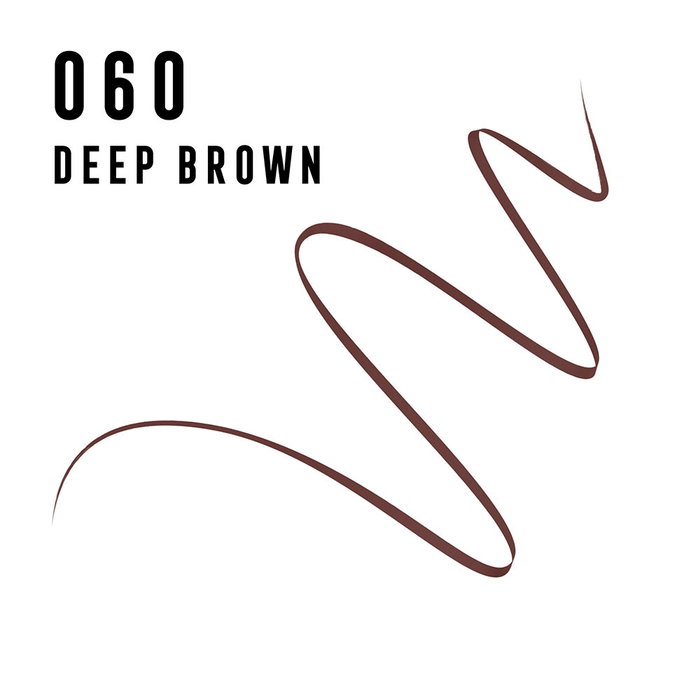 Max Factor Masterpiece Micro Marker N° 60 - Feutre micro-pointe à sourcils, 24h tenue, 1 ml - Brun foncé Max Factor Masterpiece Micro Marker N° 60 - Feutre micro-pointe à sourcils, 24h tenue, 1 ml - Brun foncé