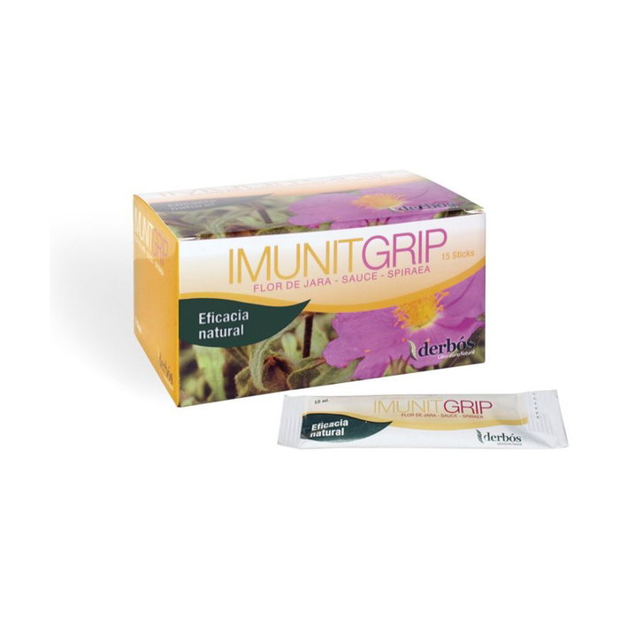 DERBOS Imunit Grip 15 sticks de 10 ml