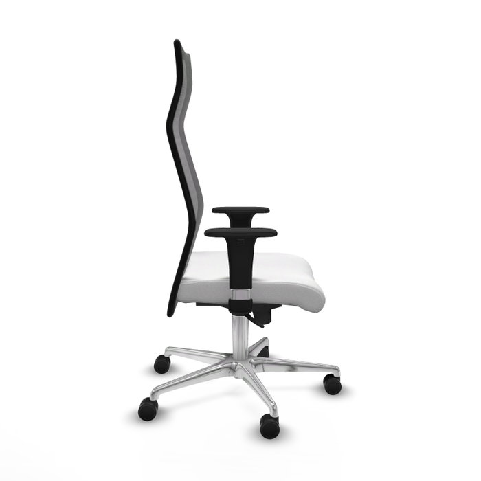 Piqueras y Crespo Chaise de Bureau Albacete Blanc et Noir Piqueras y Crespo Chaise de Bureau Albacete Blanc et Noir