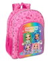 Safta Adapt.Carro Rainbow High "Shine" - Sac à dos enfant 33x42x14 cm - Mochila transformable en chariot à roulettes