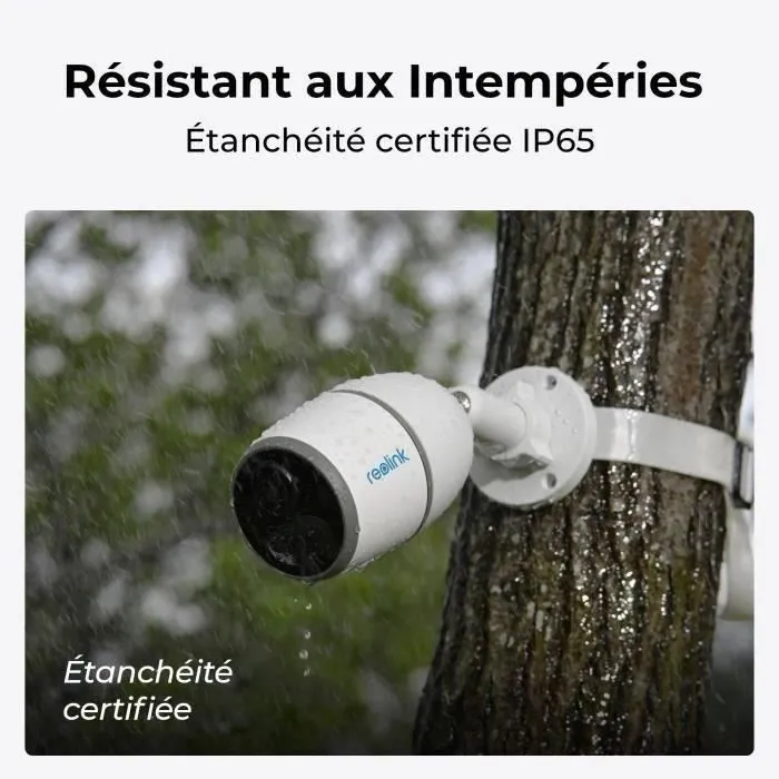 Reolink Caméra de Sécurité Extérieure G330 avec Panneau Solaire, 4MP, Vision Nocturne 10m, Audio Bidirectionnel, Détection Intelligente, Compatible Google Assistant Reolink Caméra de Sécurité Extérieure G330 avec Panneau Solaire, 4MP, Vision Nocturne 10m, Audio Bidirectionnel, Détection Intelligente, Compatible Google Assistant