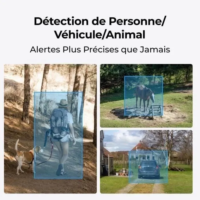 Reolink Caméra de Sécurité Extérieure G330 avec Panneau Solaire, 4MP, Vision Nocturne 10m, Audio Bidirectionnel, Détection Intelligente, Compatible Google Assistant Reolink Caméra de Sécurité Extérieure G330 avec Panneau Solaire, 4MP, Vision Nocturne 10m, Audio Bidirectionnel, Détection Intelligente, Compatible Google Assistant