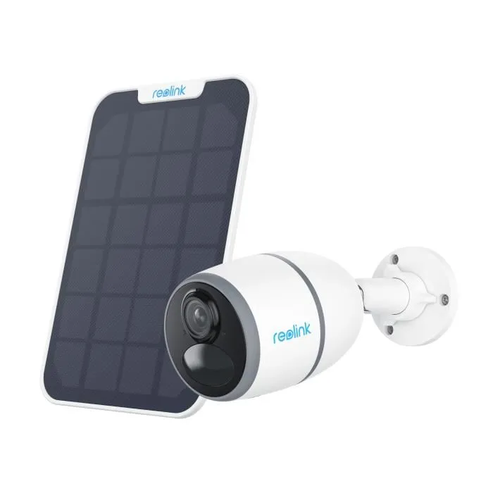 Reolink Caméra de Sécurité Extérieure G330 avec Panneau Solaire, 4MP, Vision Nocturne 10m, Audio Bidirectionnel, Détection Intelligente, Compatible Google Assistant Reolink Caméra de Sécurité Extérieure G330 avec Panneau Solaire, 4MP, Vision Nocturne 10m, Audio Bidirectionnel, Détection Intelligente, Compatible Google Assistant
