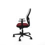 Chaise de Bureau Piqueras y Crespo 1D036N0 Bordeaux