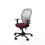 Chaise de Bureau Piqueras y Crespo 1D036N0 Bordeaux