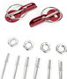 OCC Motorsport Kit De Fermeture Capot Rouge Occrc001