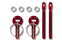 OCC Motorsport Kit De Fermeture Capot Rouge Occrc001