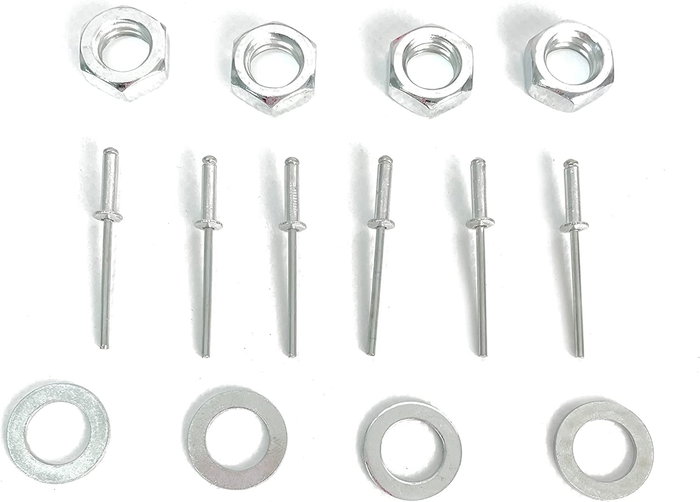 OCC Motorsport Kit De Fermeture Capot Rouge Occrc001