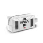 Karactermania Nécessaire de Voyage NASA Brick Plus Spaceship - Nécessaire en PVC avec intérieur Polyester, 13 x 27 x 13 cm - Blanc