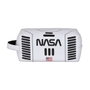 Karactermania Nécessaire de Voyage NASA Brick Plus Spaceship - Nécessaire en PVC avec intérieur Polyester, 13 x 27 x 13 cm - Blanc