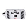 Karactermania Nécessaire de Voyage NASA Brick Plus Spaceship - Nécessaire en PVC avec intérieur Polyester, 13 x 27 x 13 cm - Blanc