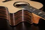 LAG HV50ACE Guitare Acoustique Auditorium Cutaway HyVibe H2