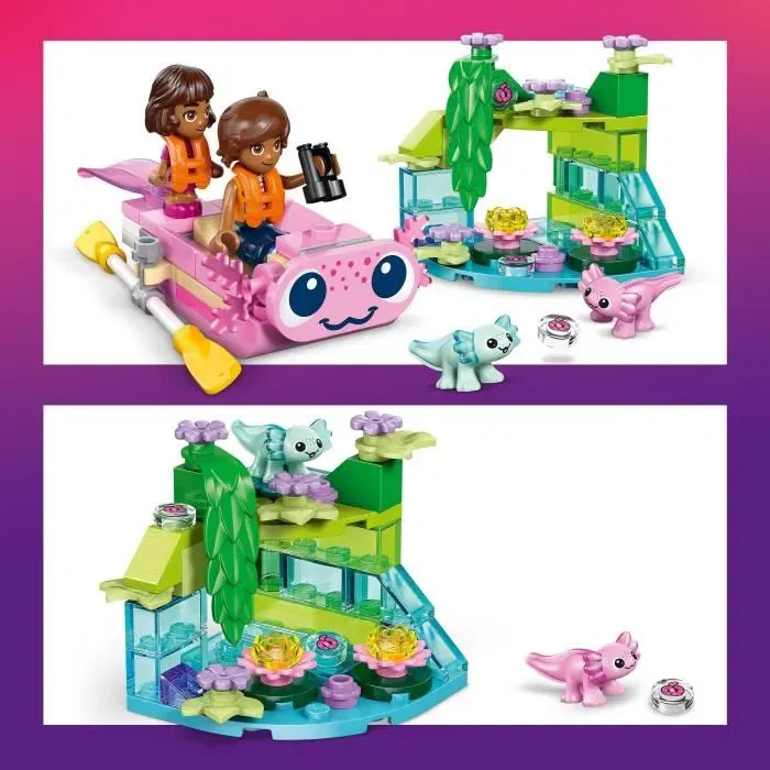 Lego Friends 42681 Bateau d'Aventures Axolotl - Jeu de Construction avec Figurines et Accessoires pour Enfants à partir de 5 ans