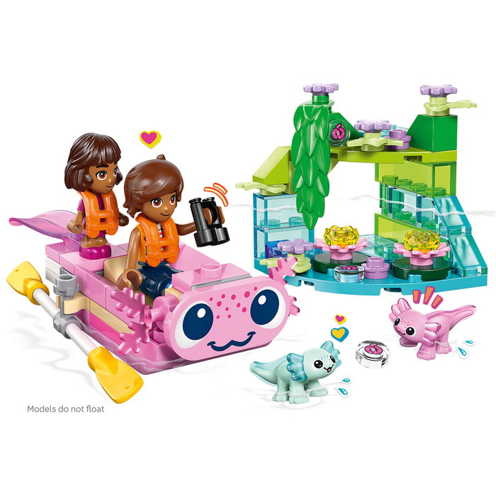 LEGO Friends 42681 Aventures en Bateau-Axolotl