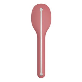 Berghoff 3950130 - Cuberterie de voyage compacte 3 pièces avec couverts et fourreau en silicone - Alternative durable aux couverts jetables - Lavable au lave-vaisselle
