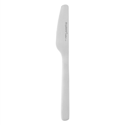 Berghoff 3950130 - Cuberterie de voyage compacte 3 pièces avec couverts et fourreau en silicone - Alternative durable aux couverts jetables - Lavable au lave-vaisselle