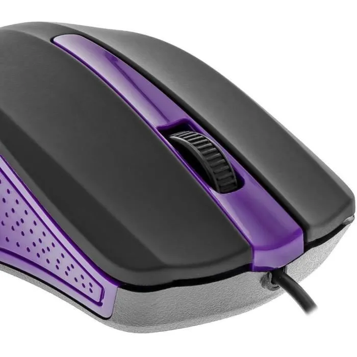 Yenkee YMS 1015PE Souris Filaire avec 3 Boutons, Capteur Optique 1000 DPI, Surface Anti-Transpiration et Fil de 1,25 m - Violet Yenkee YMS 1015PE Souris Filaire avec 3 Boutons, Capteur Optique 1000 DPI, Surface Anti-Transpiration et Fil de 1,25 m - Violet