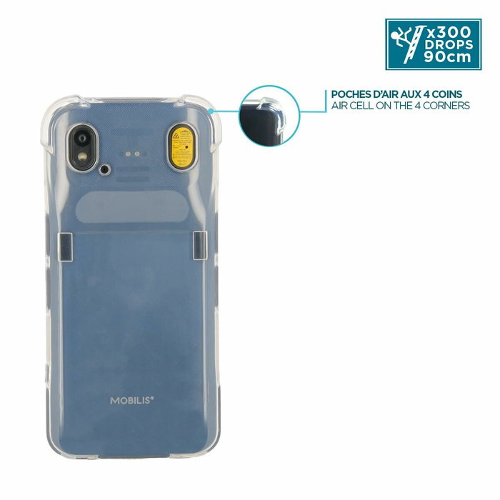 Protection pour téléphone portable Mobilis 057039 Transparent