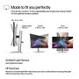 HP Écran QHD Series 7 Pro 27 pouces 727pq - Écran PC créatif IPS Black, 98% P3, HDR 400, USB-C, ajustable
