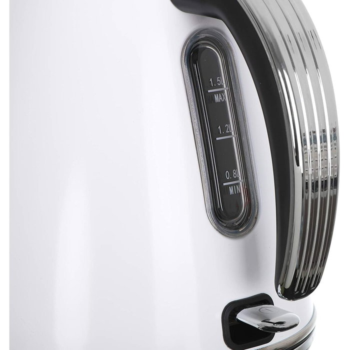Adler Bouilloire AD 1341 Blanc Acier inoxydable 1,5 L