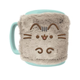 PYRAMID Tasse Pusheen avec housse en peluche 440ml