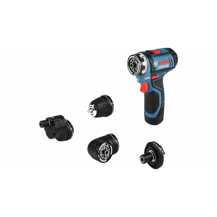 Bosch Professional GSR 12V-15 FC Perceuse-visseuse avec 2 batteries 2,0Ah et chargeur Bosch Professional GSR 12V-15 FC Perceuse-visseuse avec 2 batteries 2,0Ah et chargeur