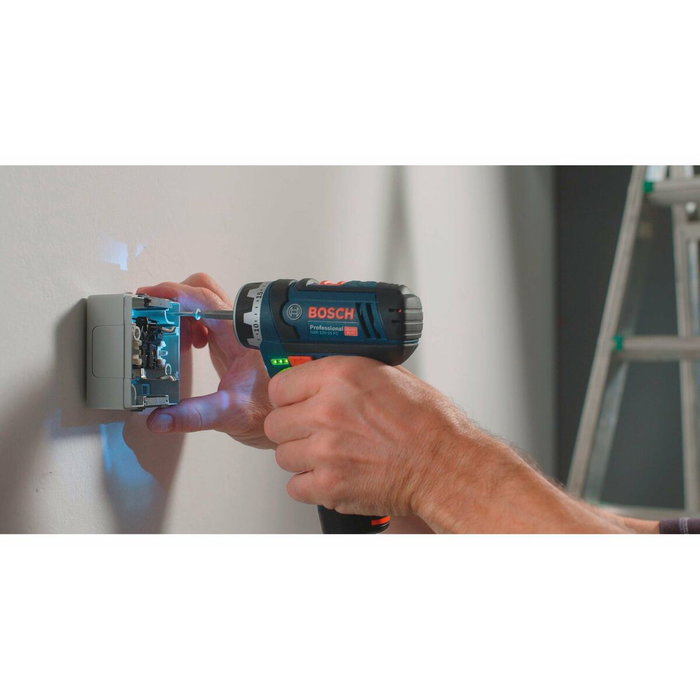 Bosch Professional GSR 12V-15 FC Perceuse-visseuse avec 2 batteries 2,0Ah et chargeur Bosch Professional GSR 12V-15 FC Perceuse-visseuse avec 2 batteries 2,0Ah et chargeur