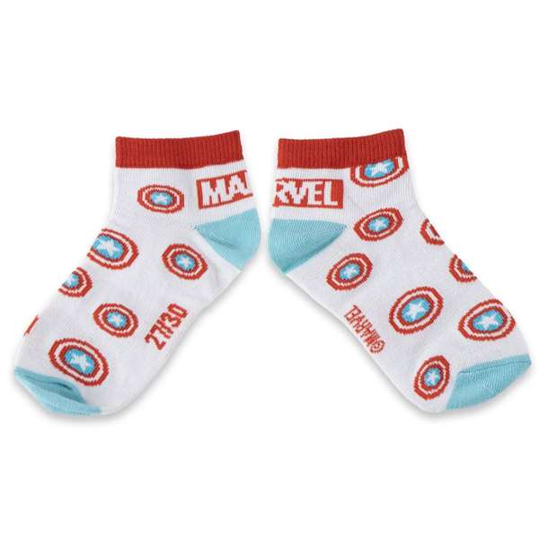 Marvel - Pack de 3 paires de chaussettes cheville pour enfants - Taille 27/30 - Modèles assortis Marvel - Pack de 3 paires de chaussettes cheville pour enfants - Taille 27/30 - Modèles assortis