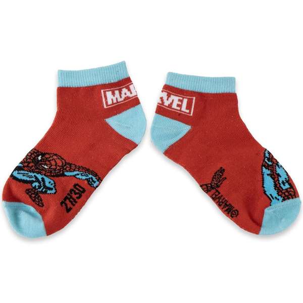 Marvel - Pack de 3 paires de chaussettes cheville pour enfants - Taille 27/30 - Modèles assortis Marvel - Pack de 3 paires de chaussettes cheville pour enfants - Taille 27/30 - Modèles assortis