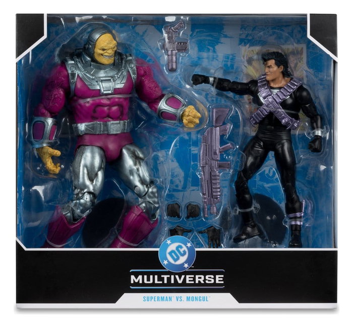 DC Multiverse figurine Megafig Pack de 2 Mongul vs Superman (Return of Superman) 25 cm DC Multiverse figurine Megafig Pack de 2 Mongul vs Superman (Return of Superman) 25 cm